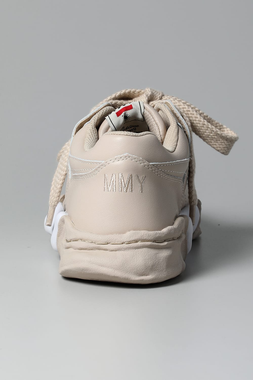 PARKER Original sole leather Low-Cut sneakers Beige