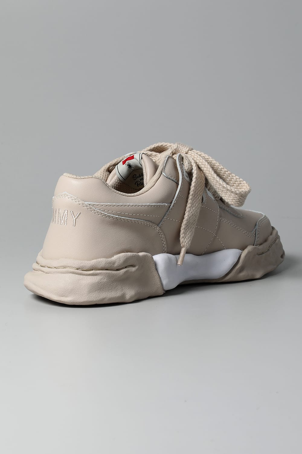 PARKER Original sole leather Low-Cut sneakers Beige