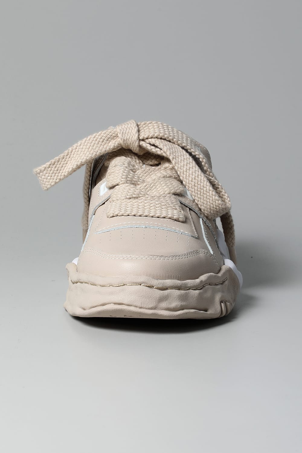 PARKER Original sole leather Low-Cut sneakers Beige