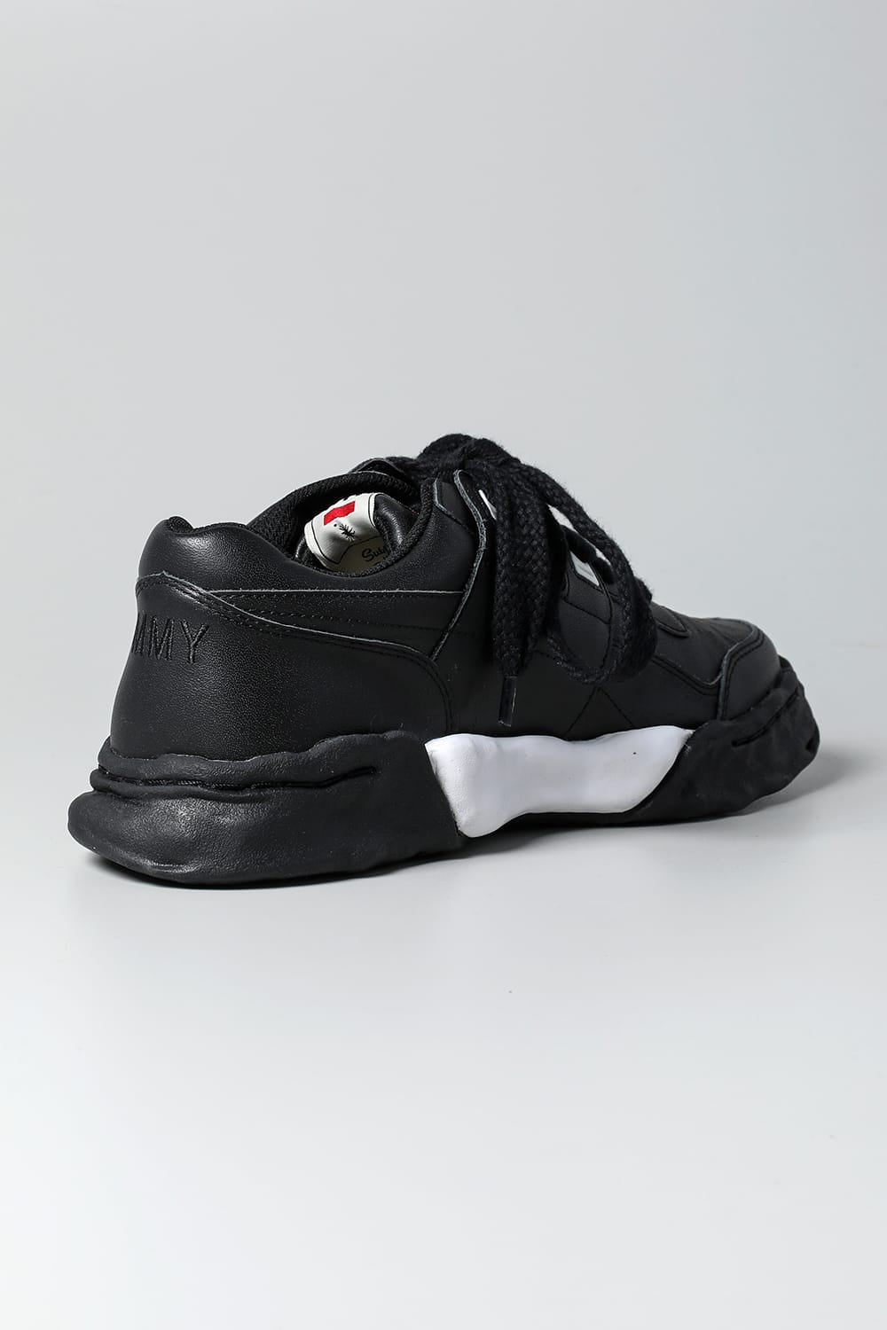 PARKER Original sole leather Low-Cut sneakers Black