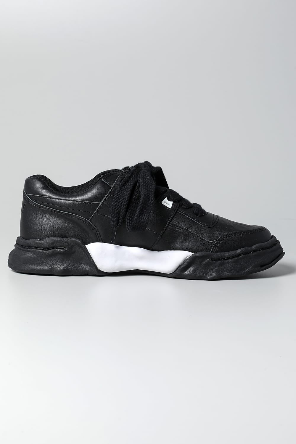 PARKER Original sole leather Low-Cut sneakers Black