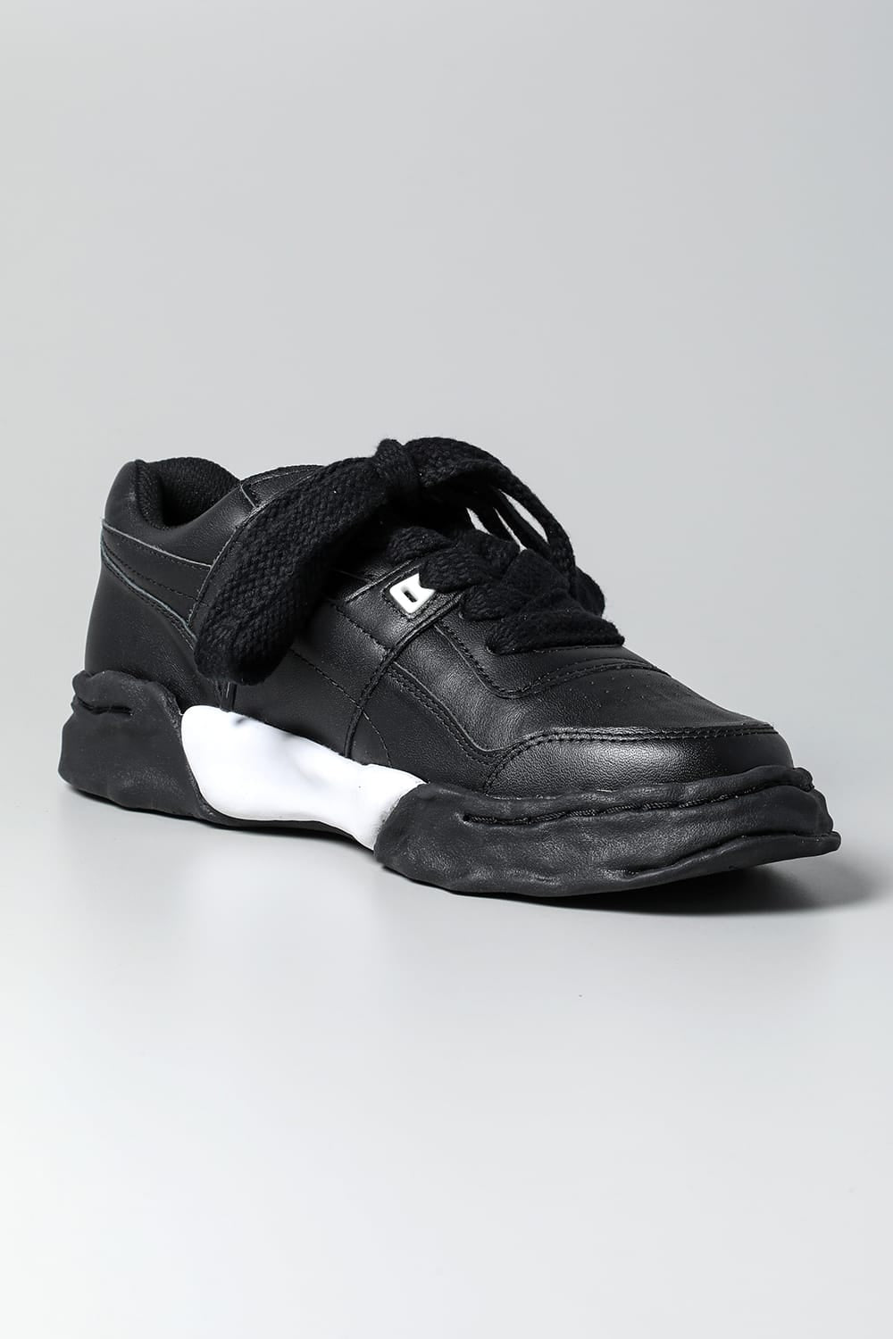 PARKER Original sole leather Low-Cut sneakers Black