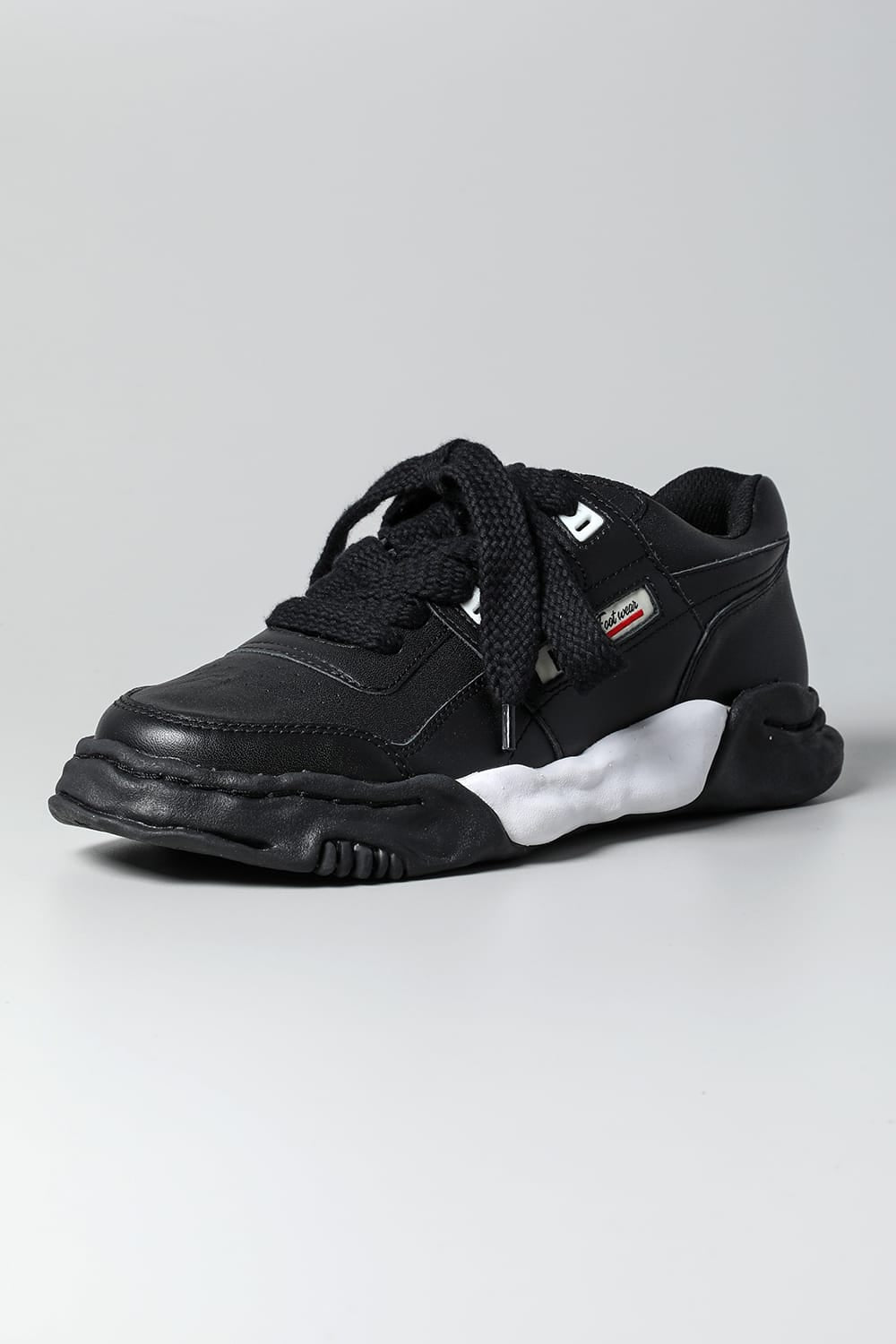 PARKER Original sole leather Low-Cut sneakers Black