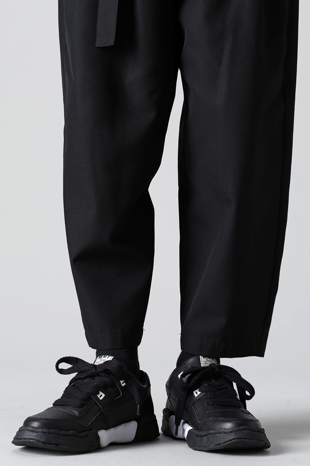 PARKER Original sole leather Low-Cut sneakers Black