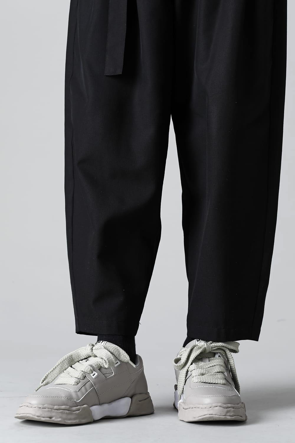 PARKER Original sole leather Low-Cut sneakers Gray