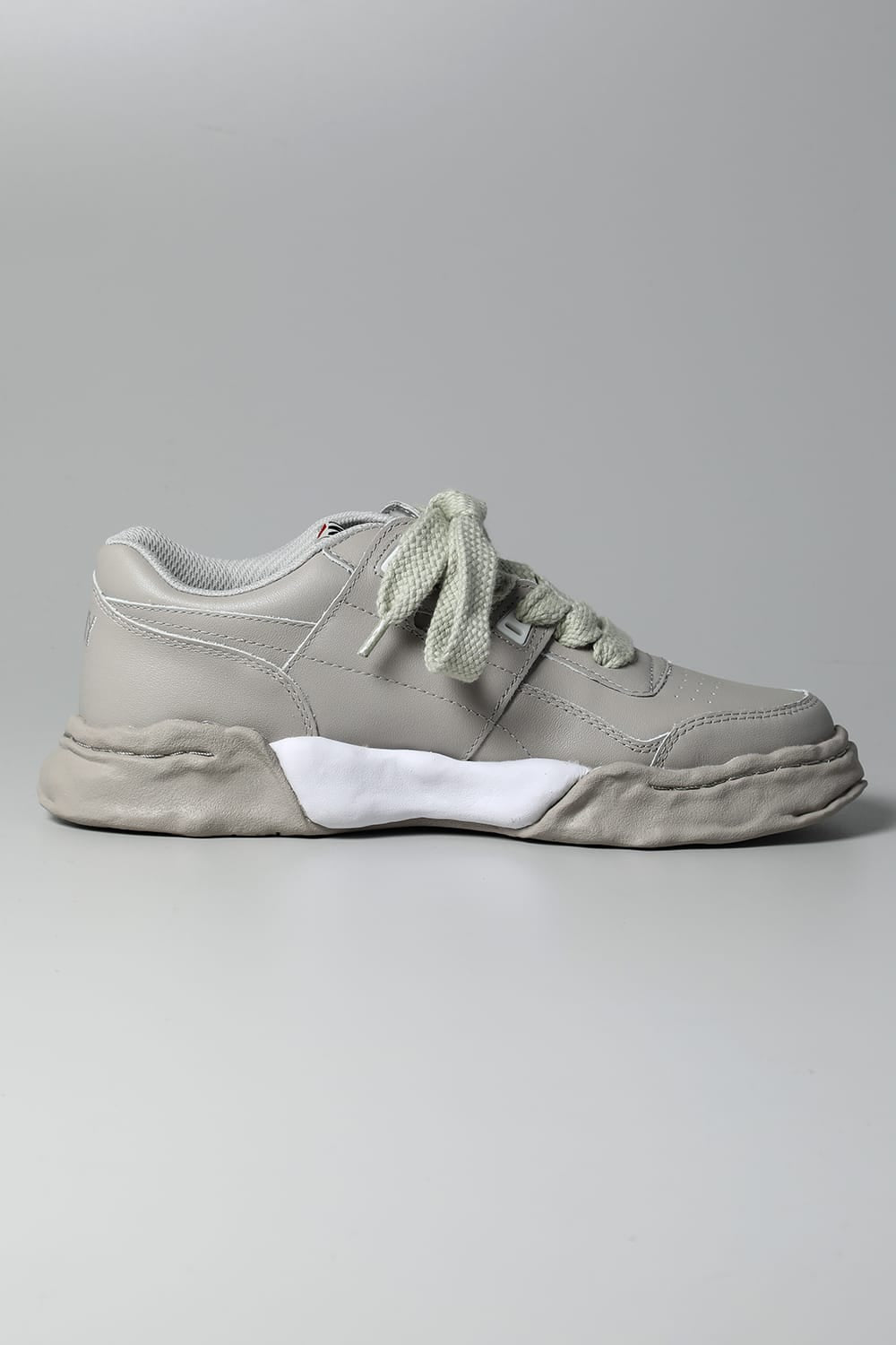 PARKER Original sole leather Low-Cut sneakers Gray