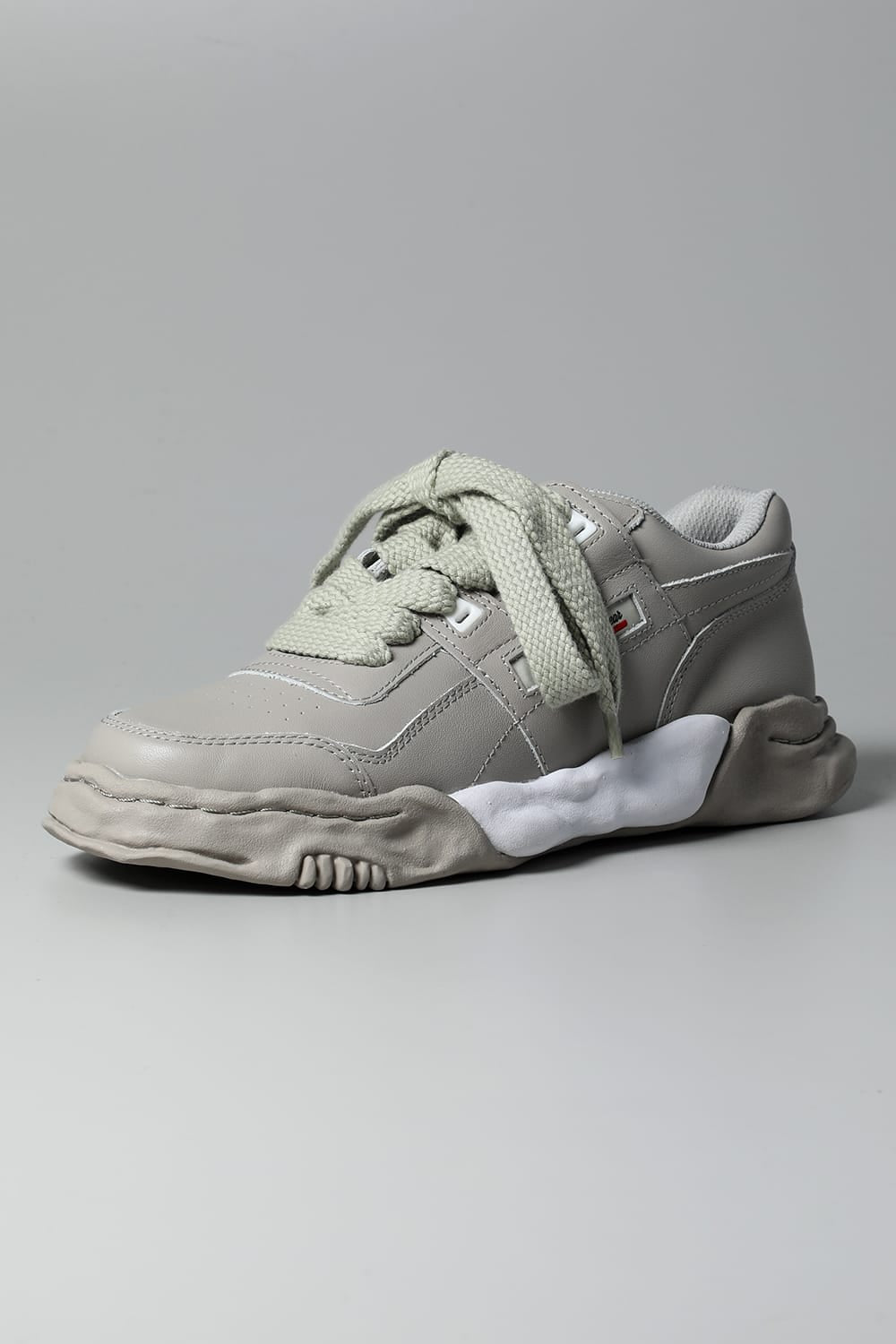 PARKER Original sole leather Low-Cut sneakers Gray