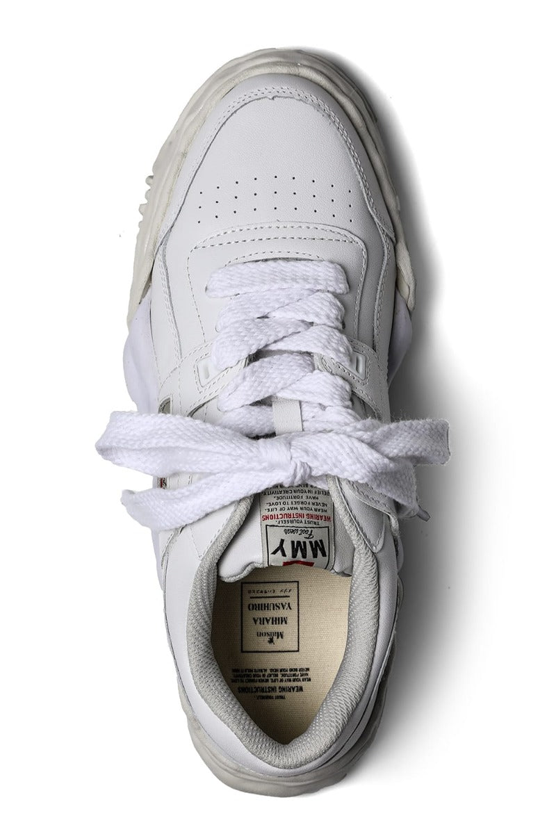 PARKER Original sole leather Low-Cut sneakers White