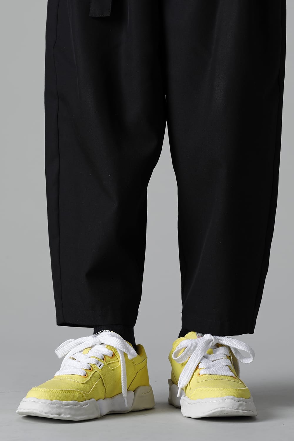 PARKER Original sole canvas Low-Cut sneakers Yellow