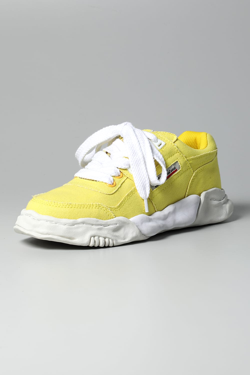 PARKER Original sole canvas Low-Cut sneakers Yellow