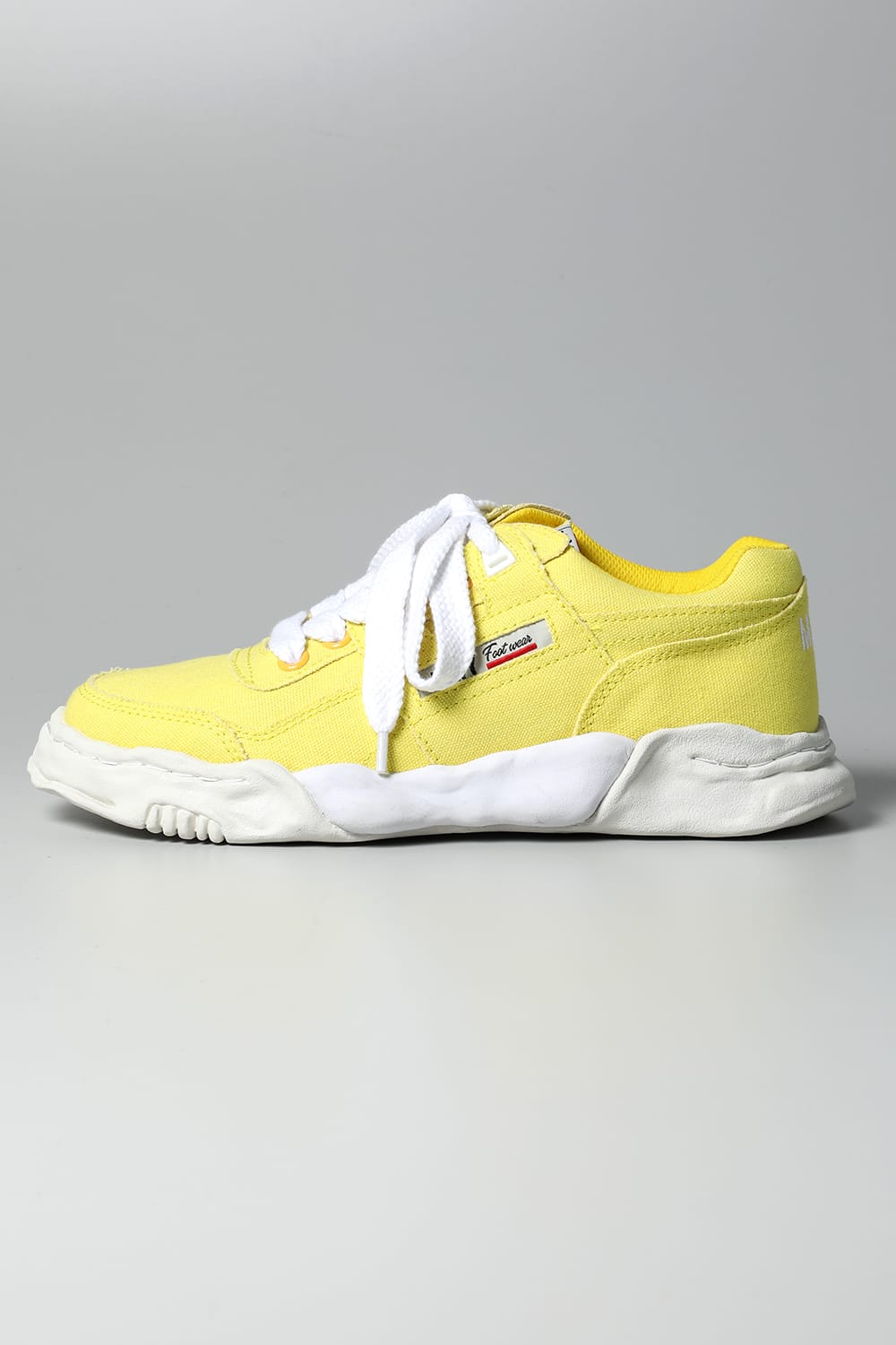 PARKER Original sole canvas Low-Cut sneakers Yellow