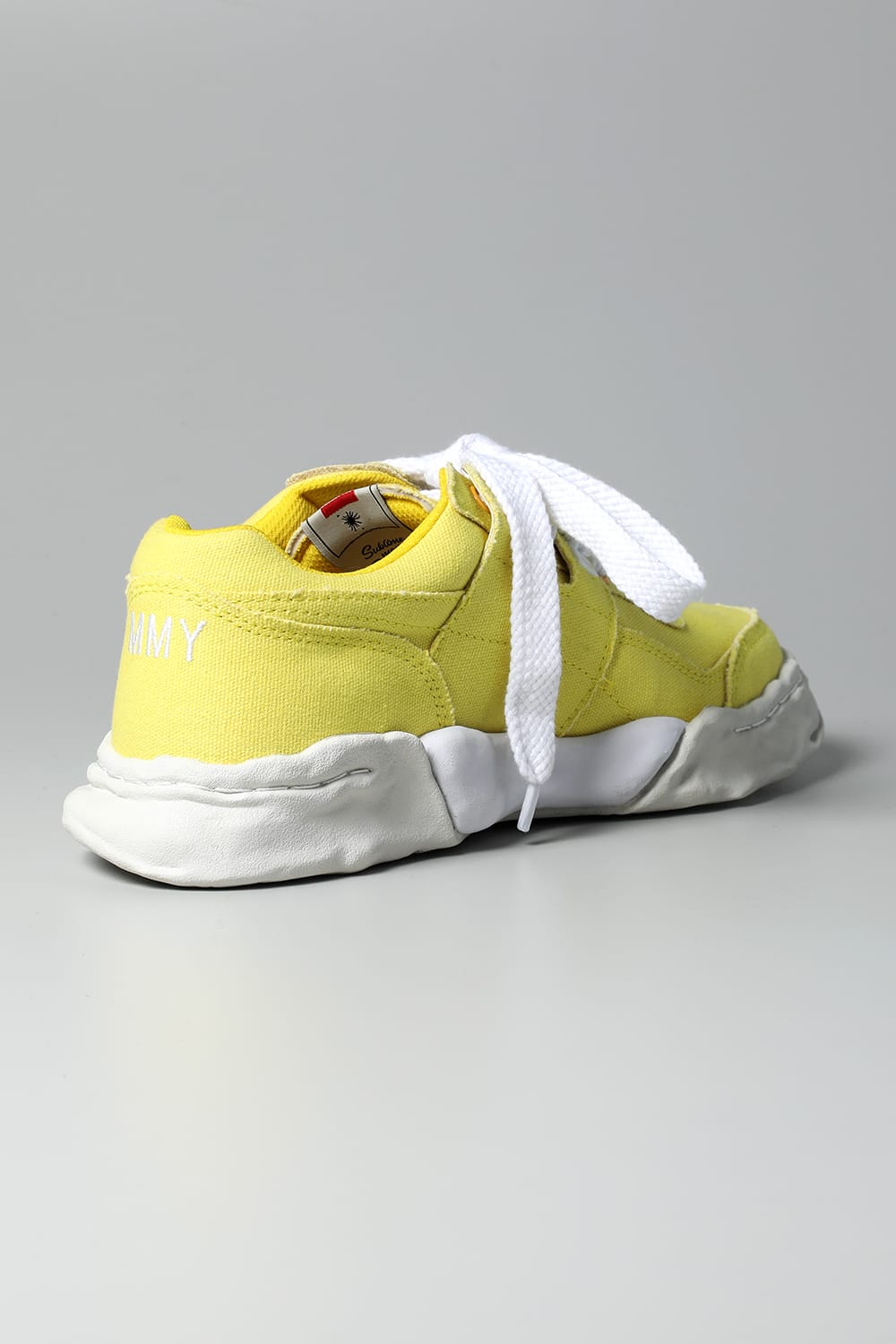 PARKER Original sole canvas Low-Cut sneakers Yellow