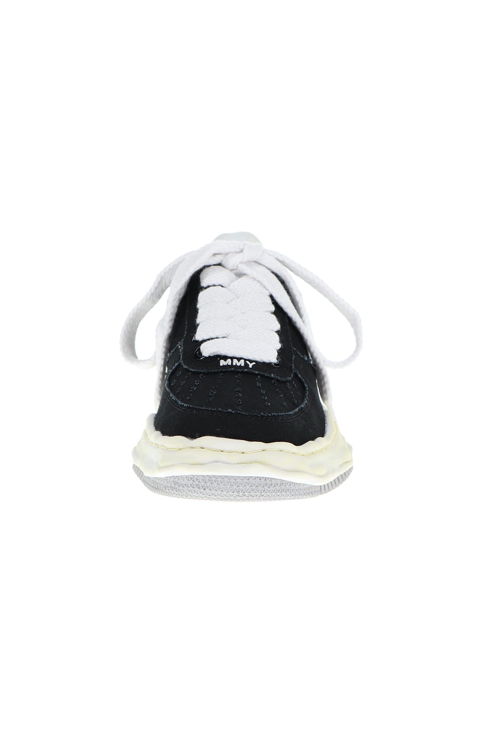 -WAYNE Low- Original sole washed canvas Low-Top sneakers Black