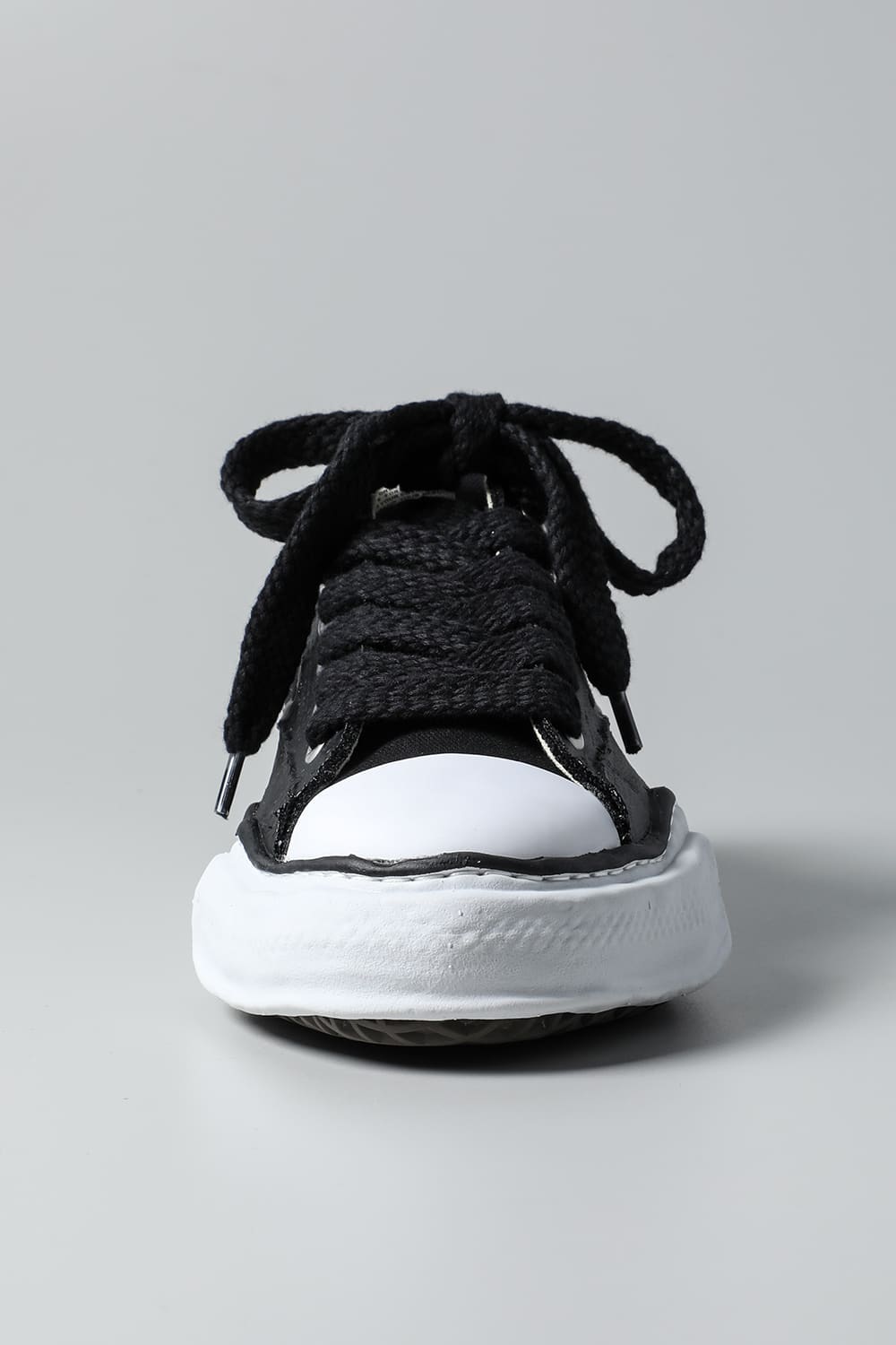 PETERSON Low Original sole rubber painted canvas Low-Top sneakers Black