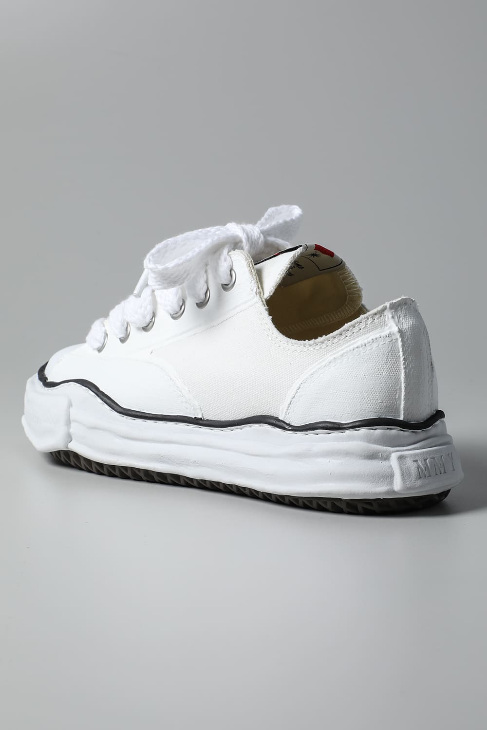 PETERSON Low Original sole rubber painted canvas Low-Top sneakers White