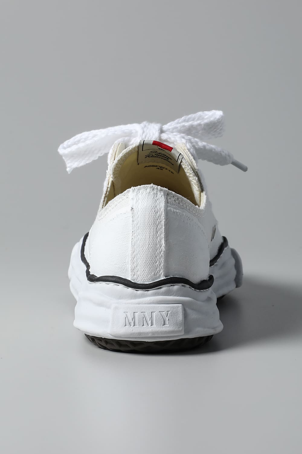 PETERSON Low Original sole rubber painted canvas Low-Top sneakers White