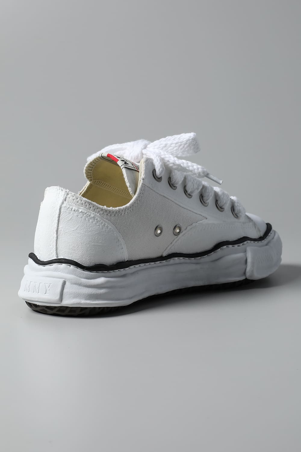 PETERSON Low Original sole rubber painted canvas Low-Top sneakers White