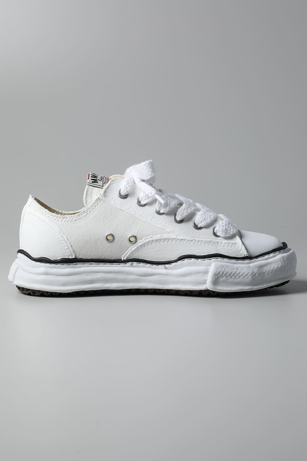 PETERSON Low Original sole rubber painted canvas Low-Top sneakers White