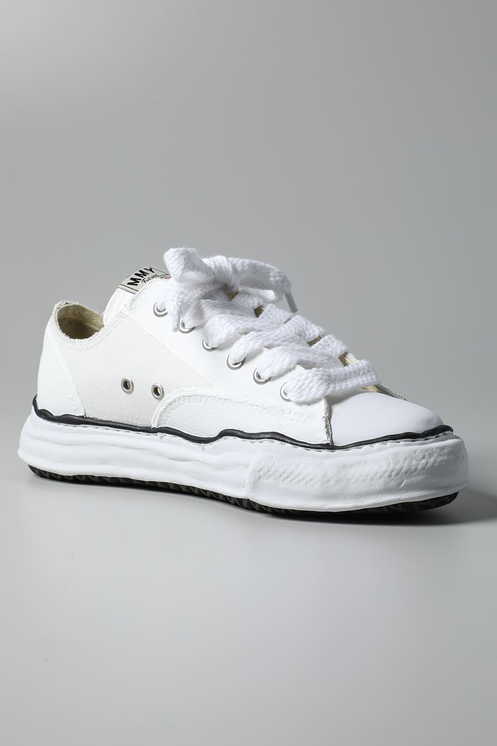 PETERSON Low Original sole rubber painted canvas Low-Top sneakers White
