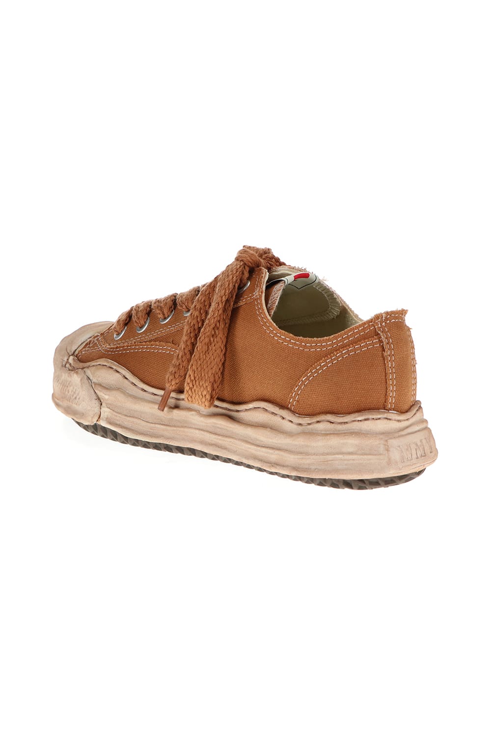 -HANK Low- Original sole over-dyed canvas Low-Top sneakers Brown