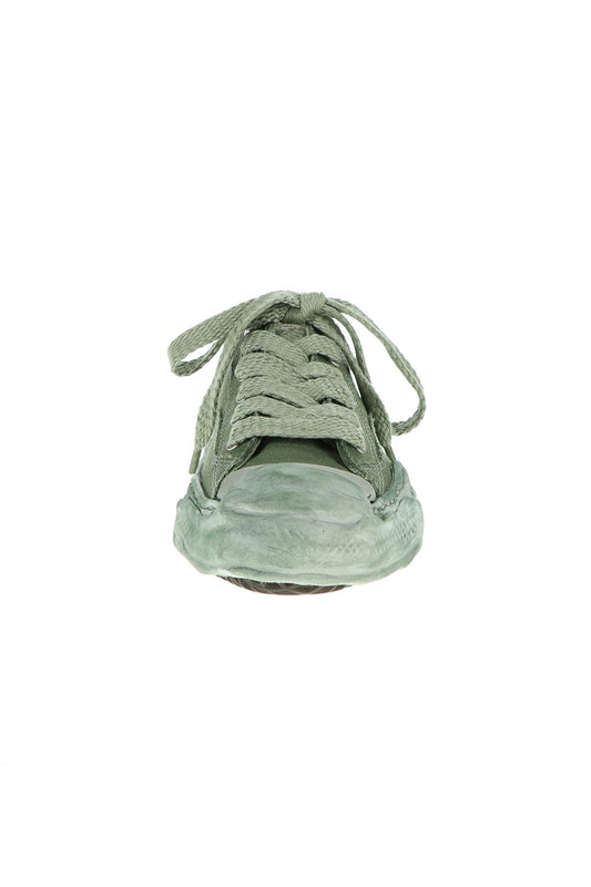 -HANK Low- Original sole over-dyed canvas Low-Top sneakers Green