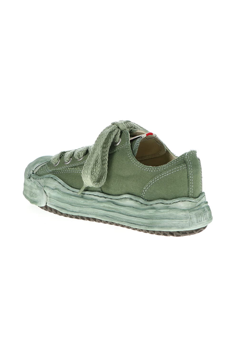 -HANK Low- Original sole over-dyed canvas Low-Top sneakers Green