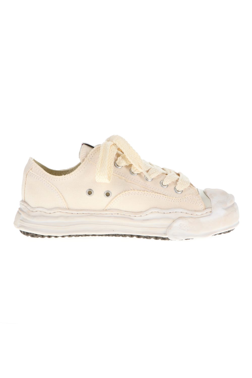 -HANK Low- Original sole over-dyed canvas Low-Top sneakers White