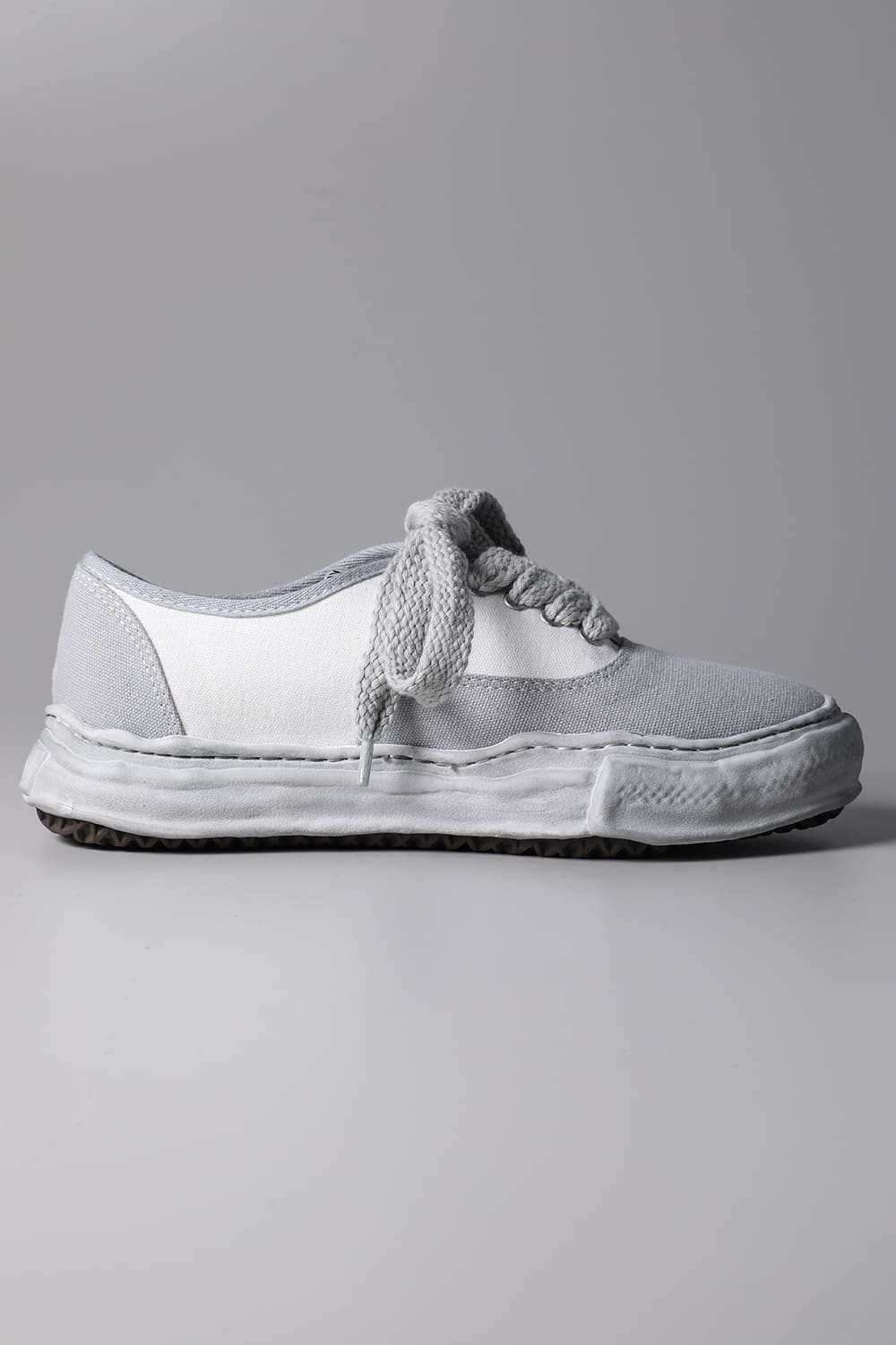-BAKER- Original sole over-dyed canvas Low-Top sneakers White