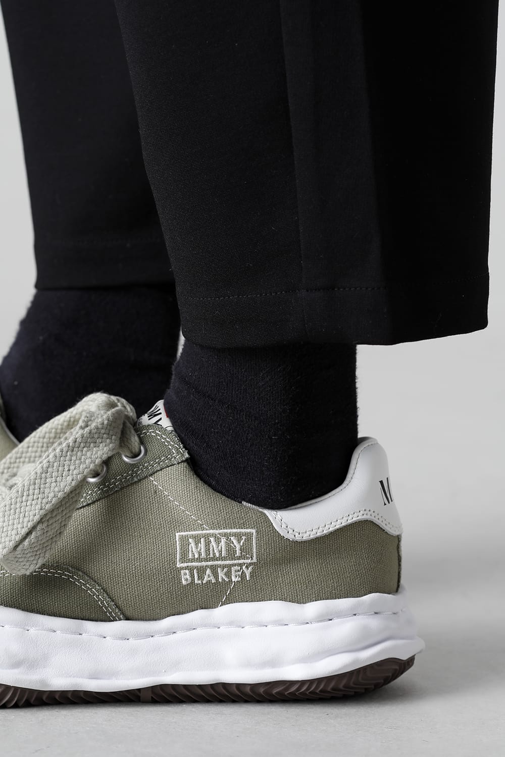 -BLAKEY Low- Original sole canvas Low-Top sneakers Green