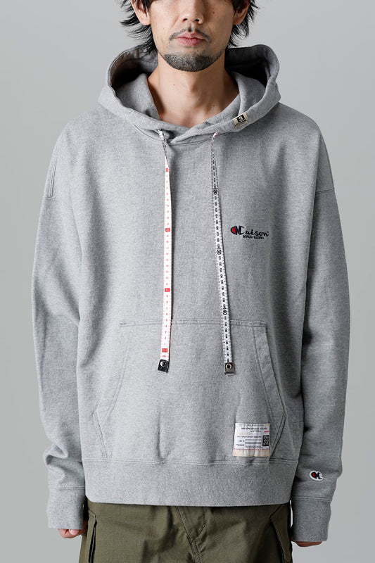 Embroideried hodie  Gray
