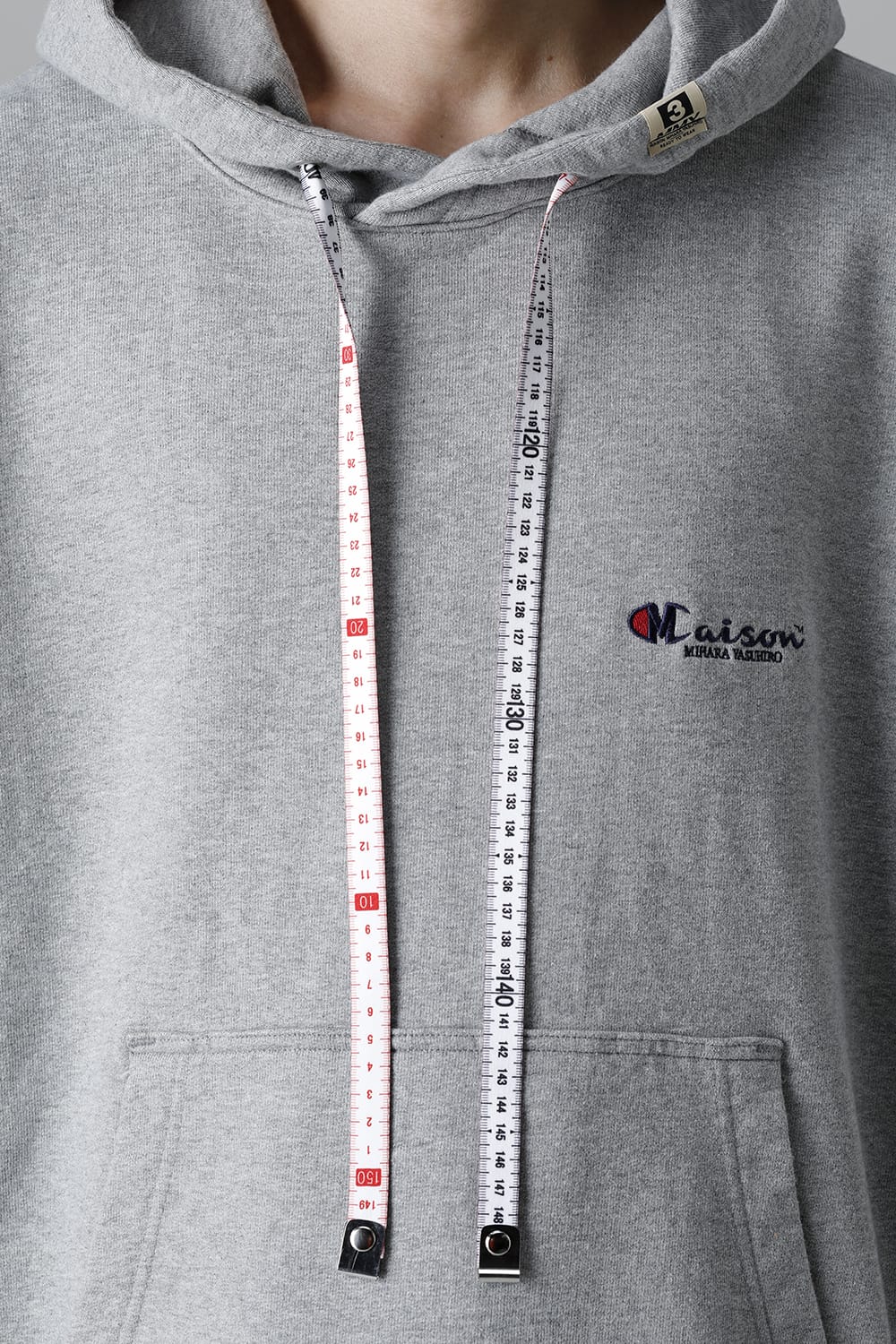 Embroideried hodie  Gray