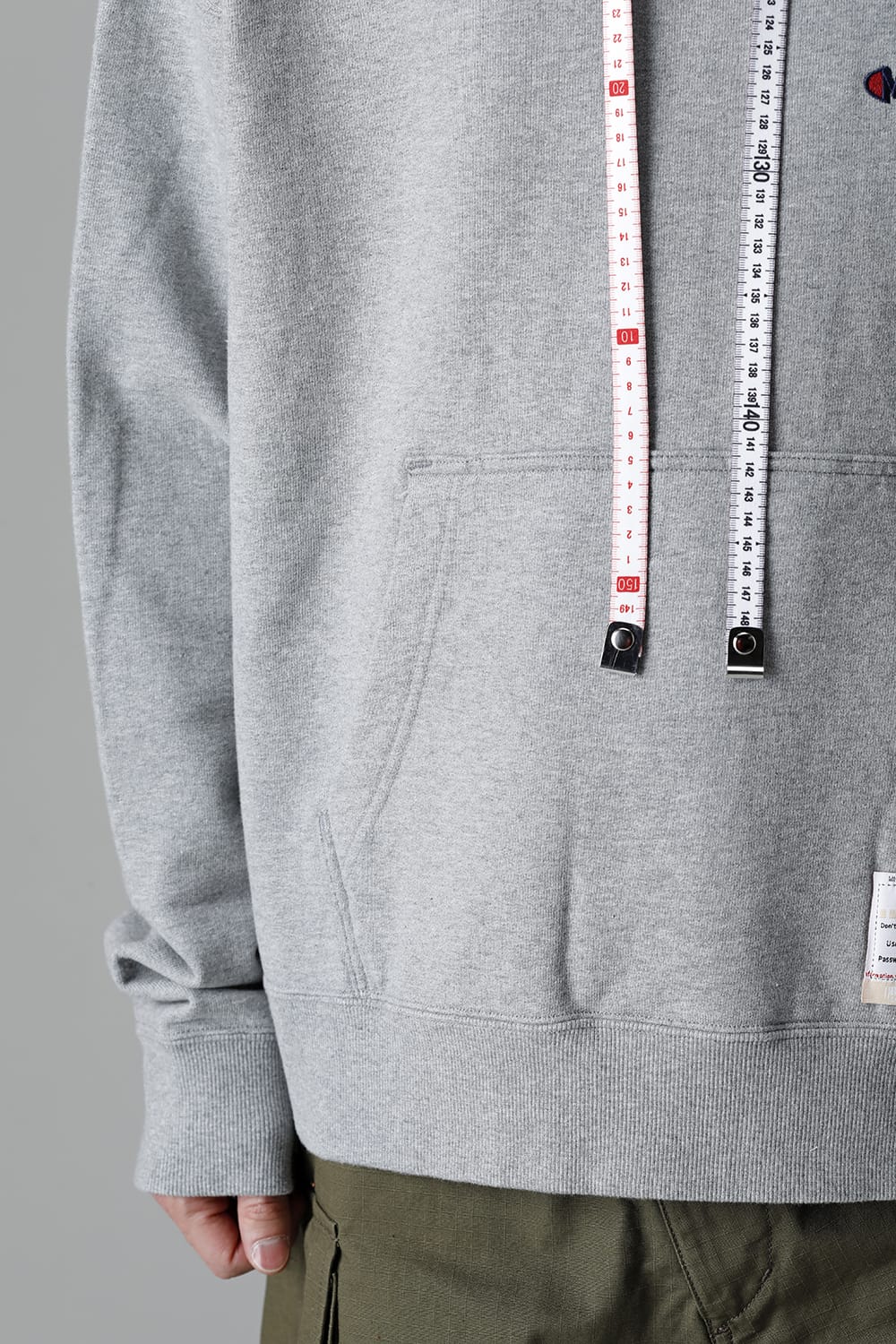 Embroideried hodie  Gray