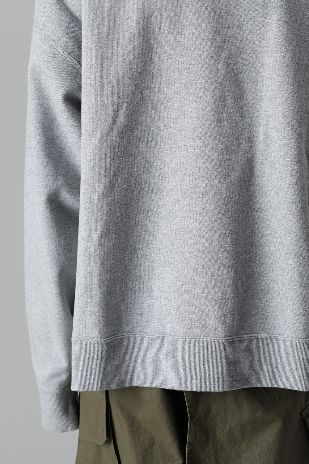 Embroideried hodie  Gray