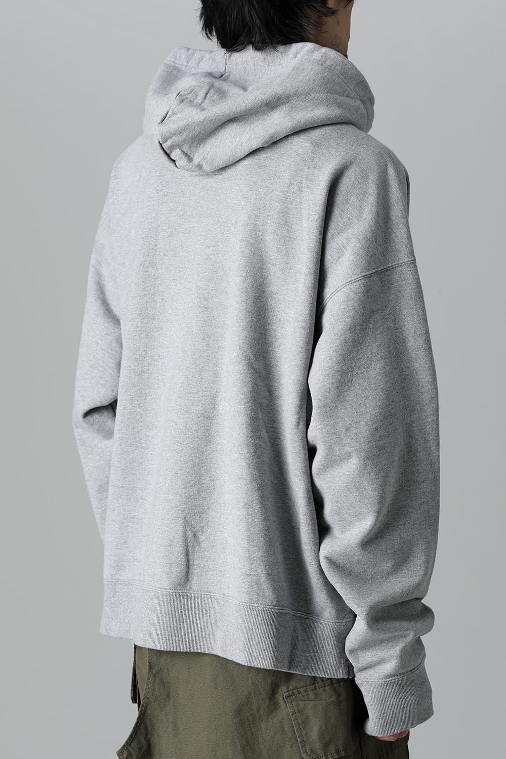 Embroideried hodie  Gray
