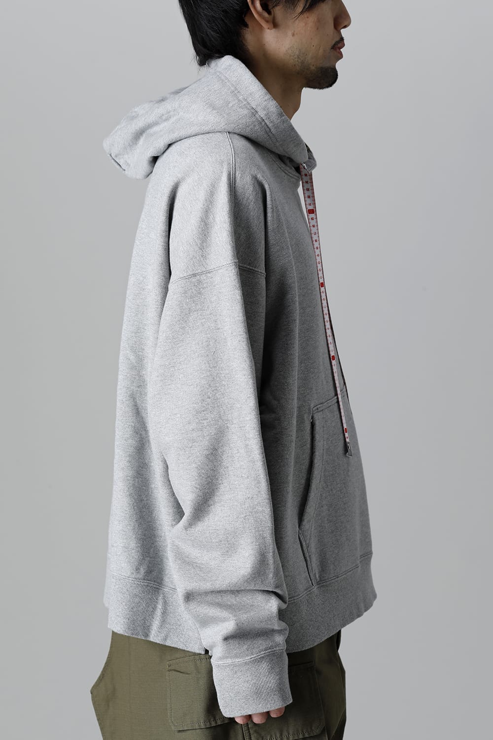 Embroideried hodie  Gray