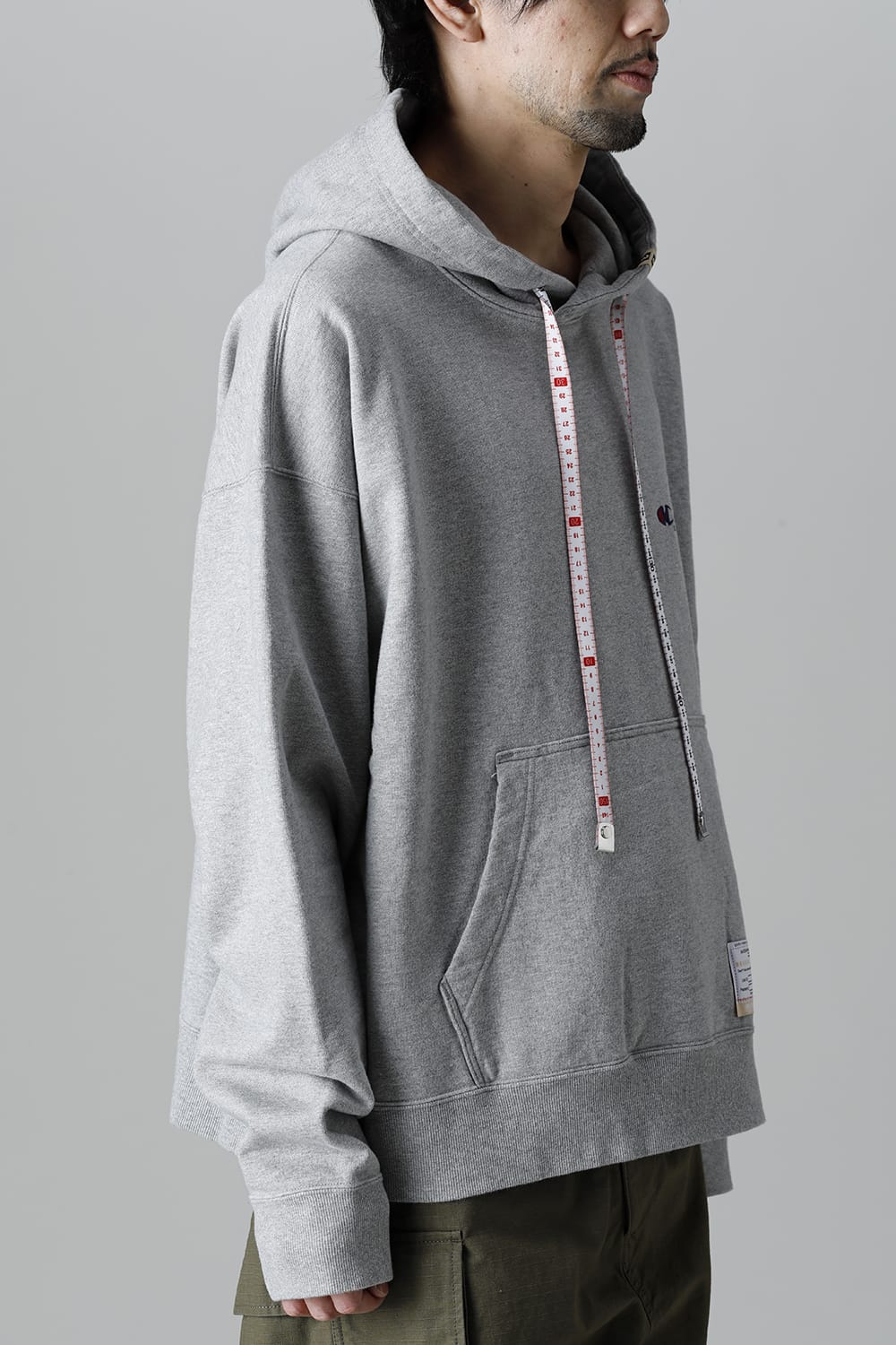 Embroideried hodie  Gray