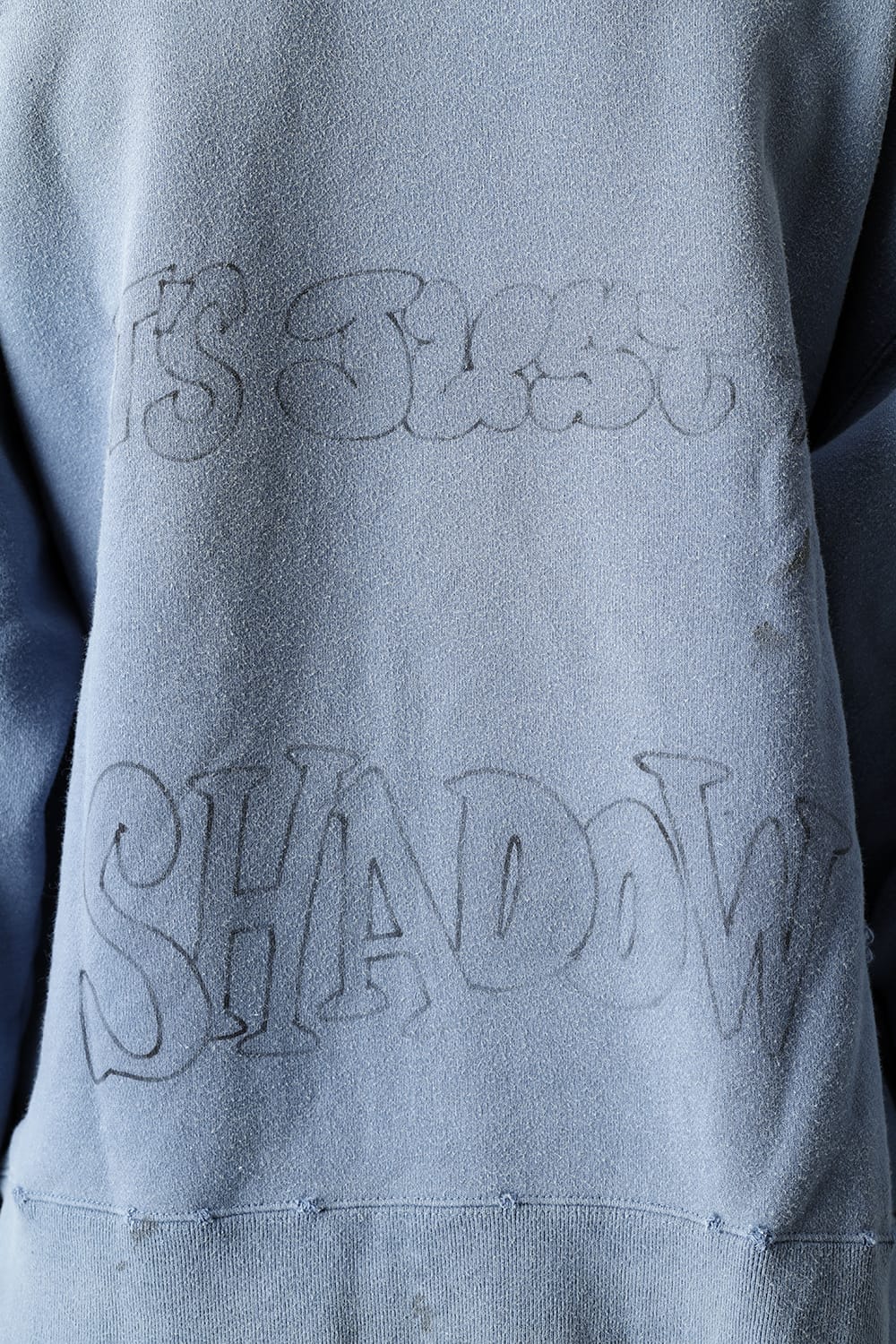 Distressed pullover Blue