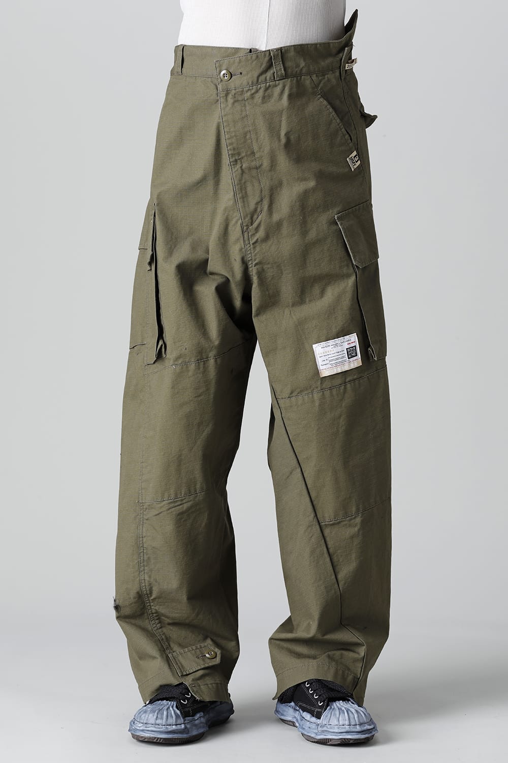 Slided Piece Cargo Pants