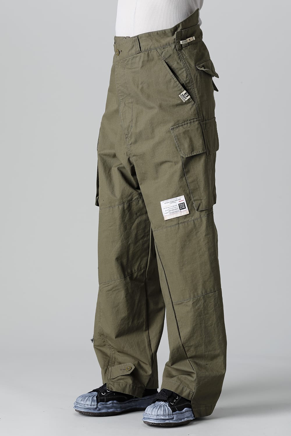 Slided Piece Cargo Pants