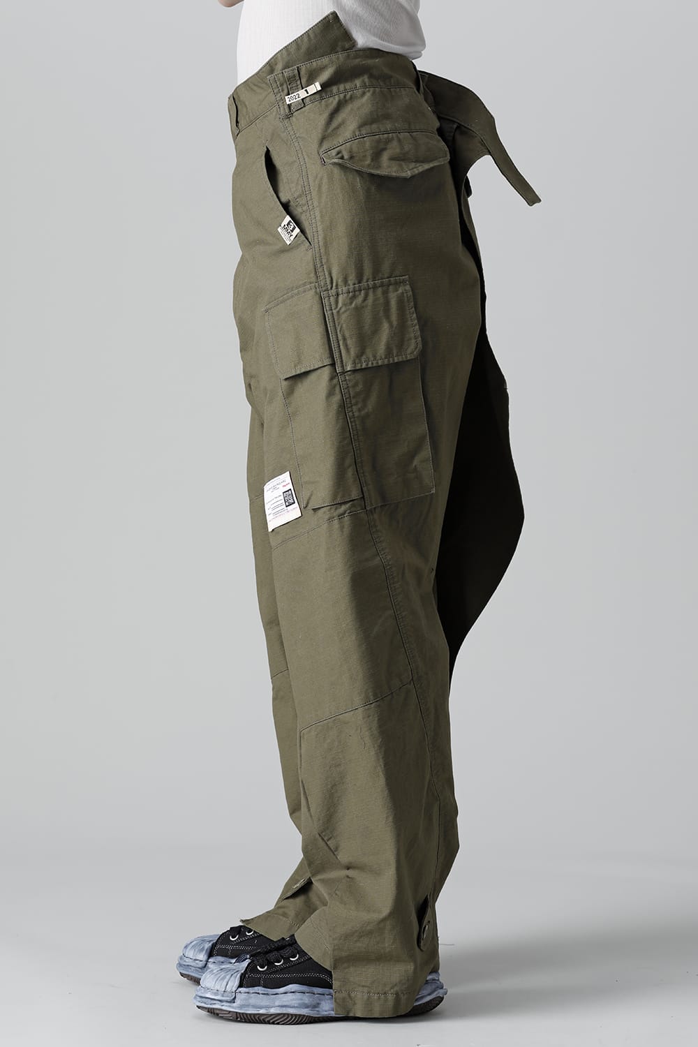 Slided Piece Cargo Pants