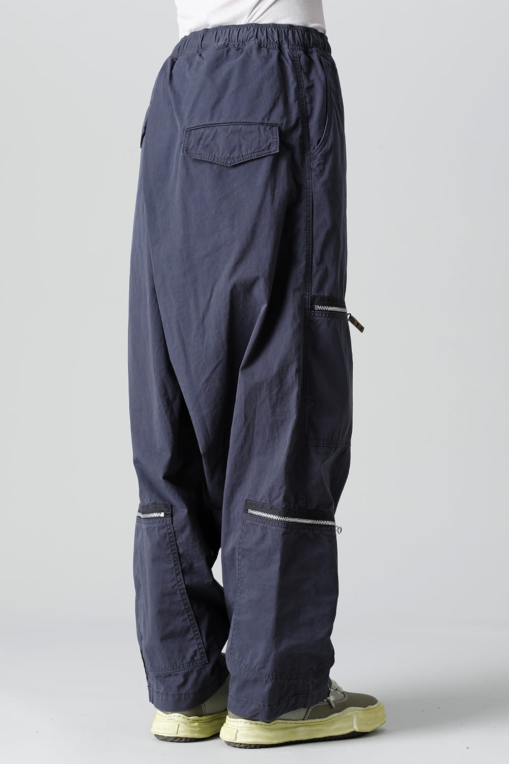 Twisted Military Pants Black