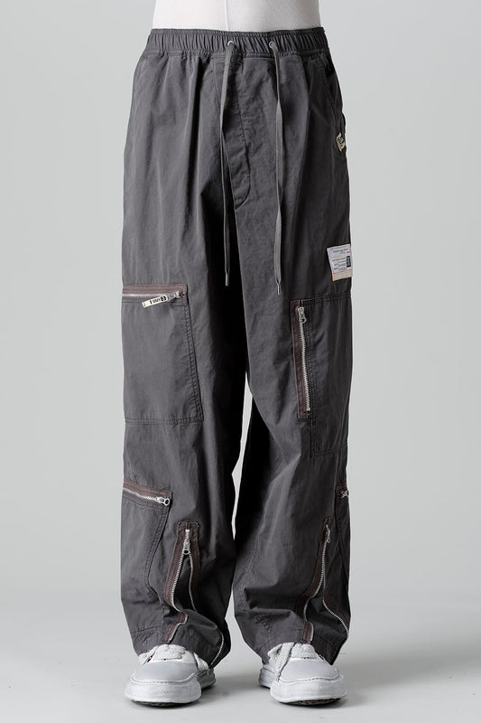 Twisted Military Pants Gray