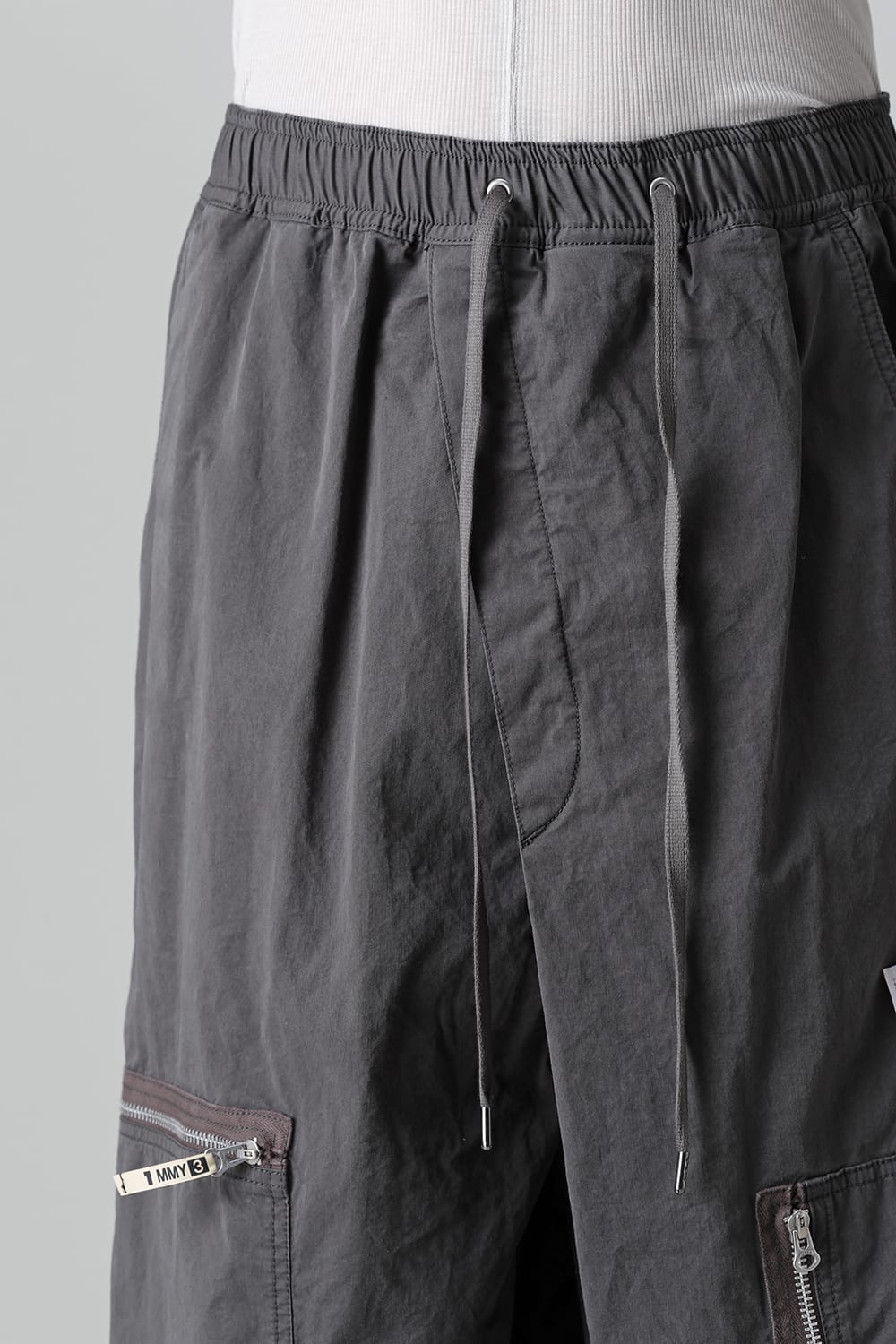 Twisted Military Pants Gray