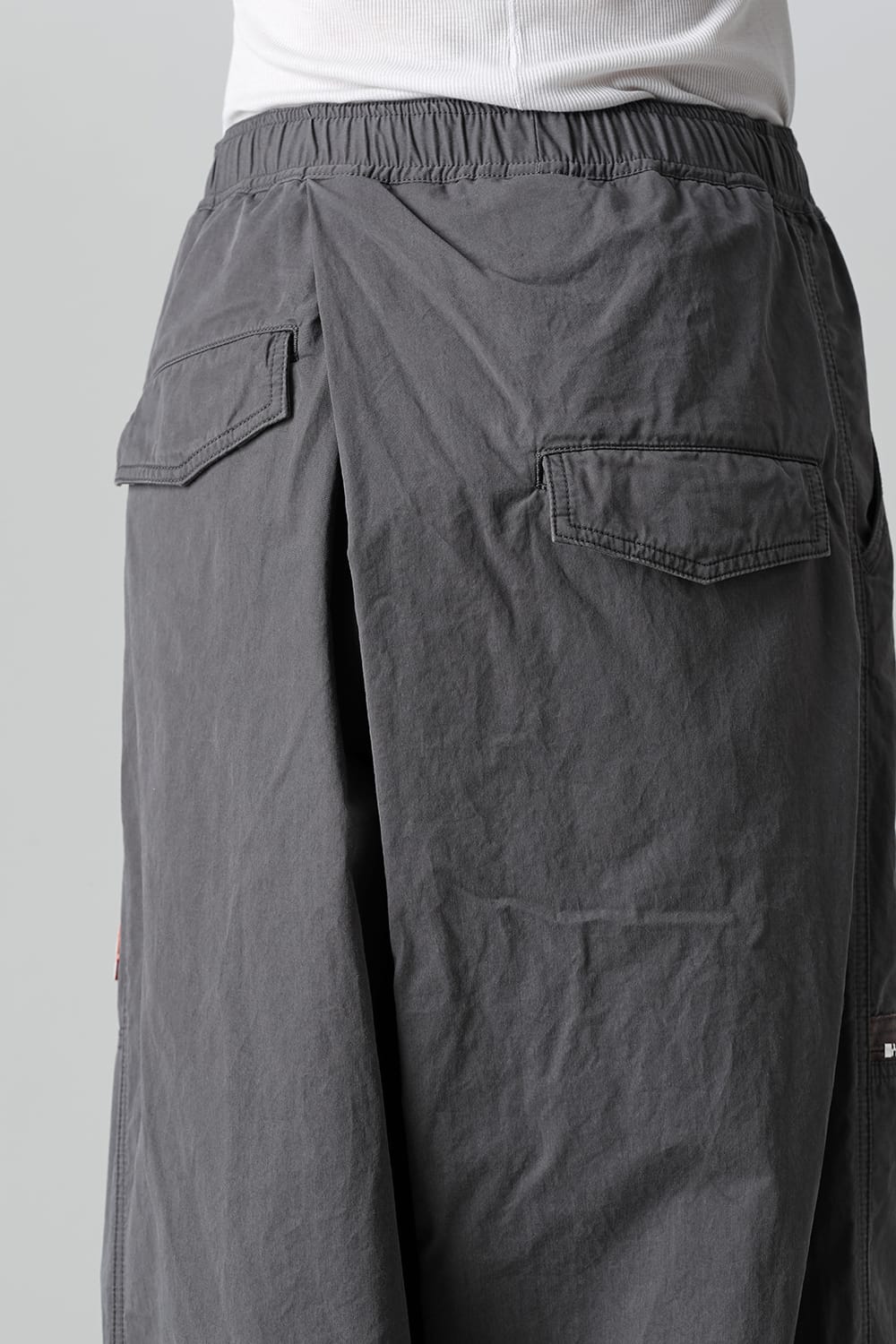 Twisted Military Pants Gray