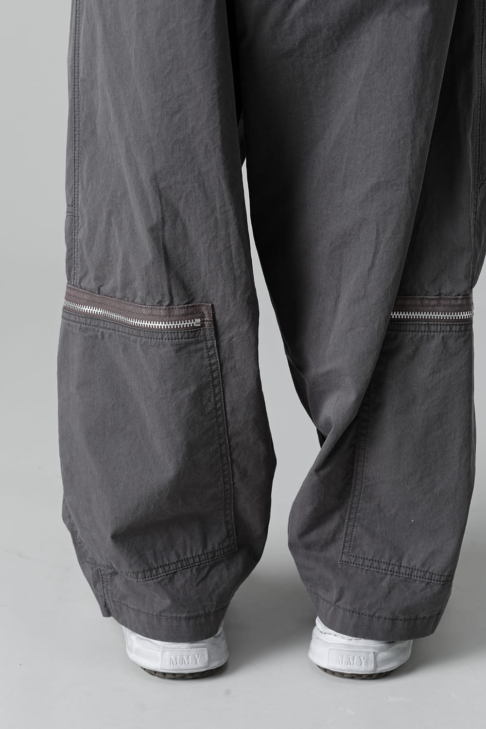 Twisted Military Pants Gray