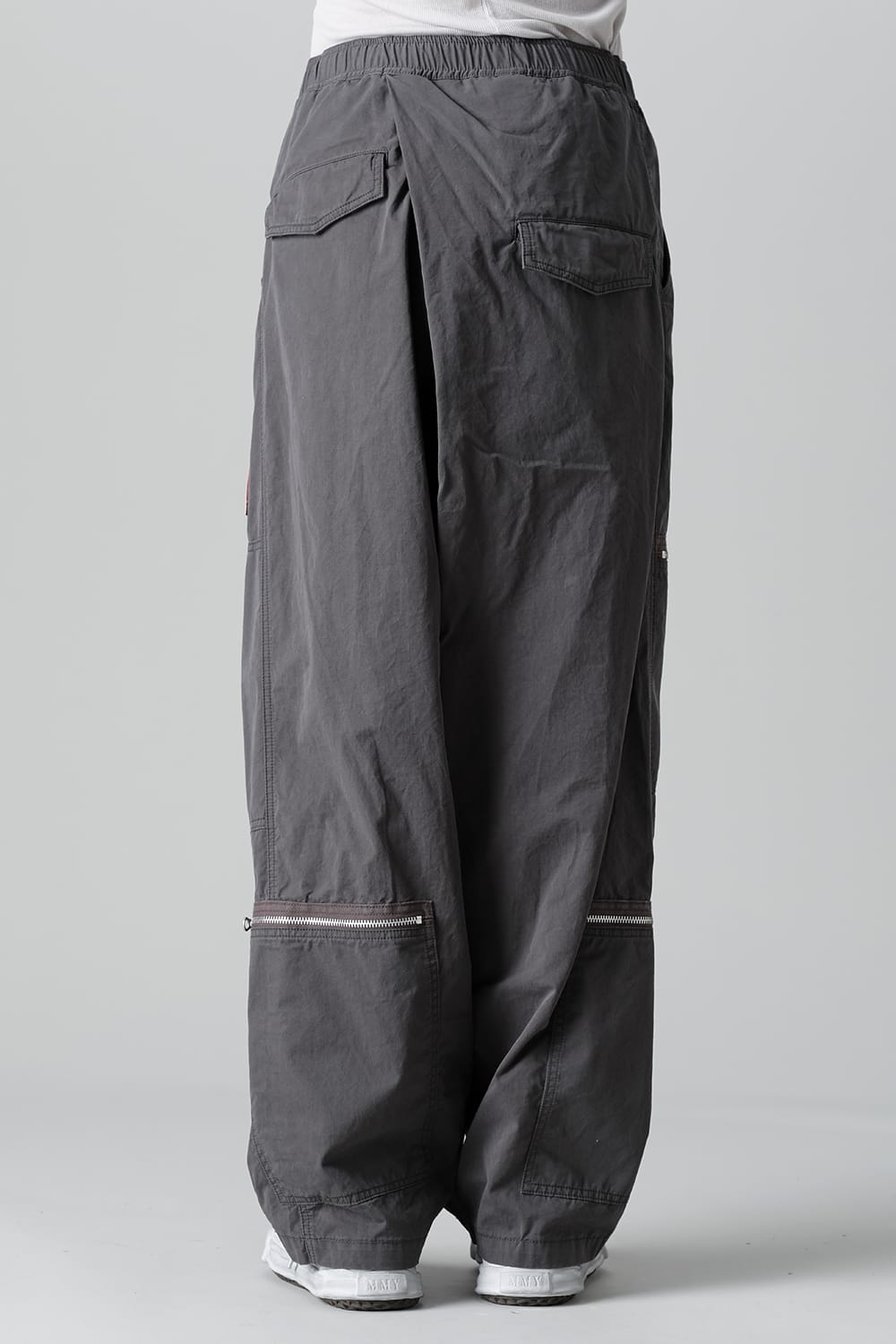 Twisted Military Pants Gray