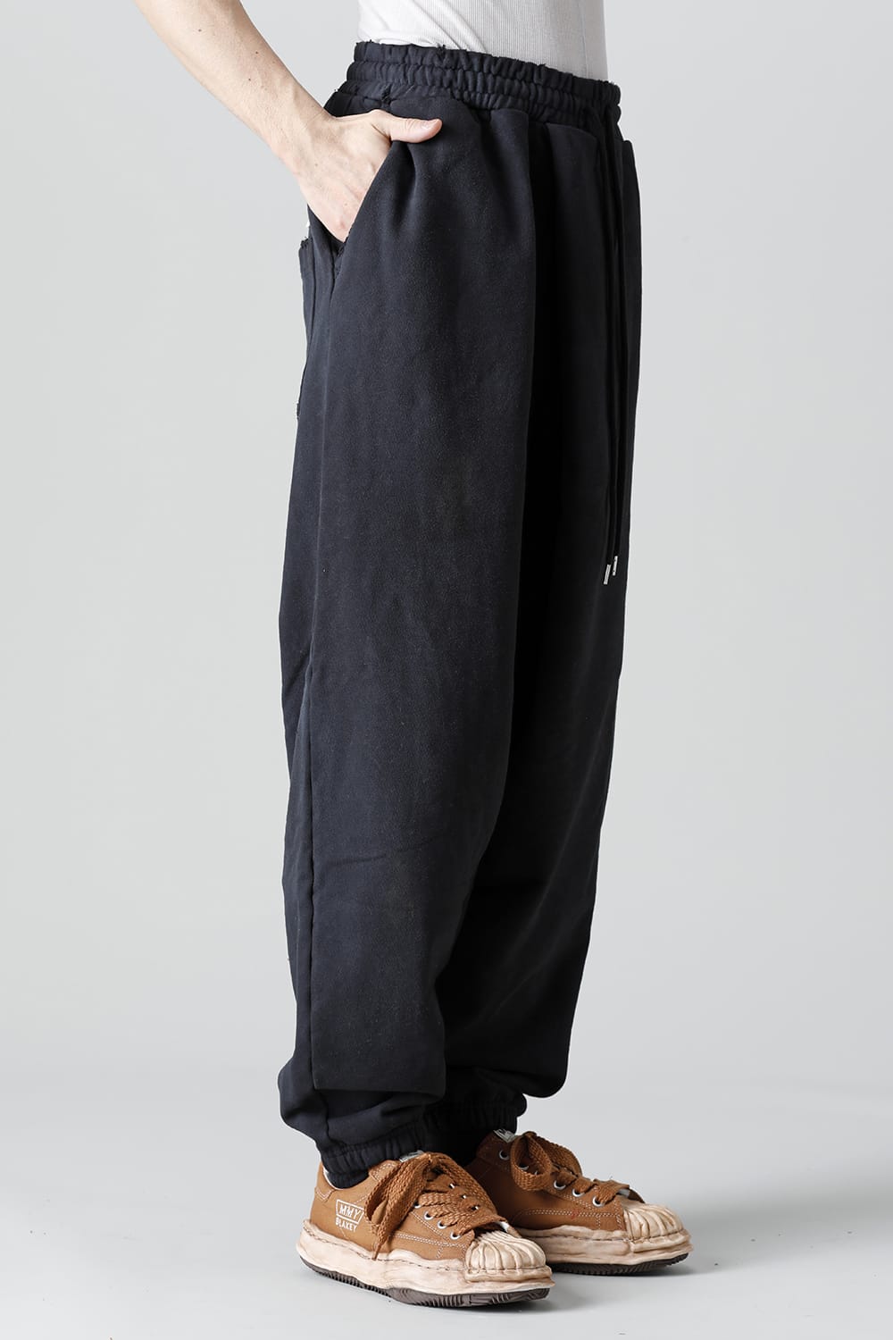 Twisted pants Black