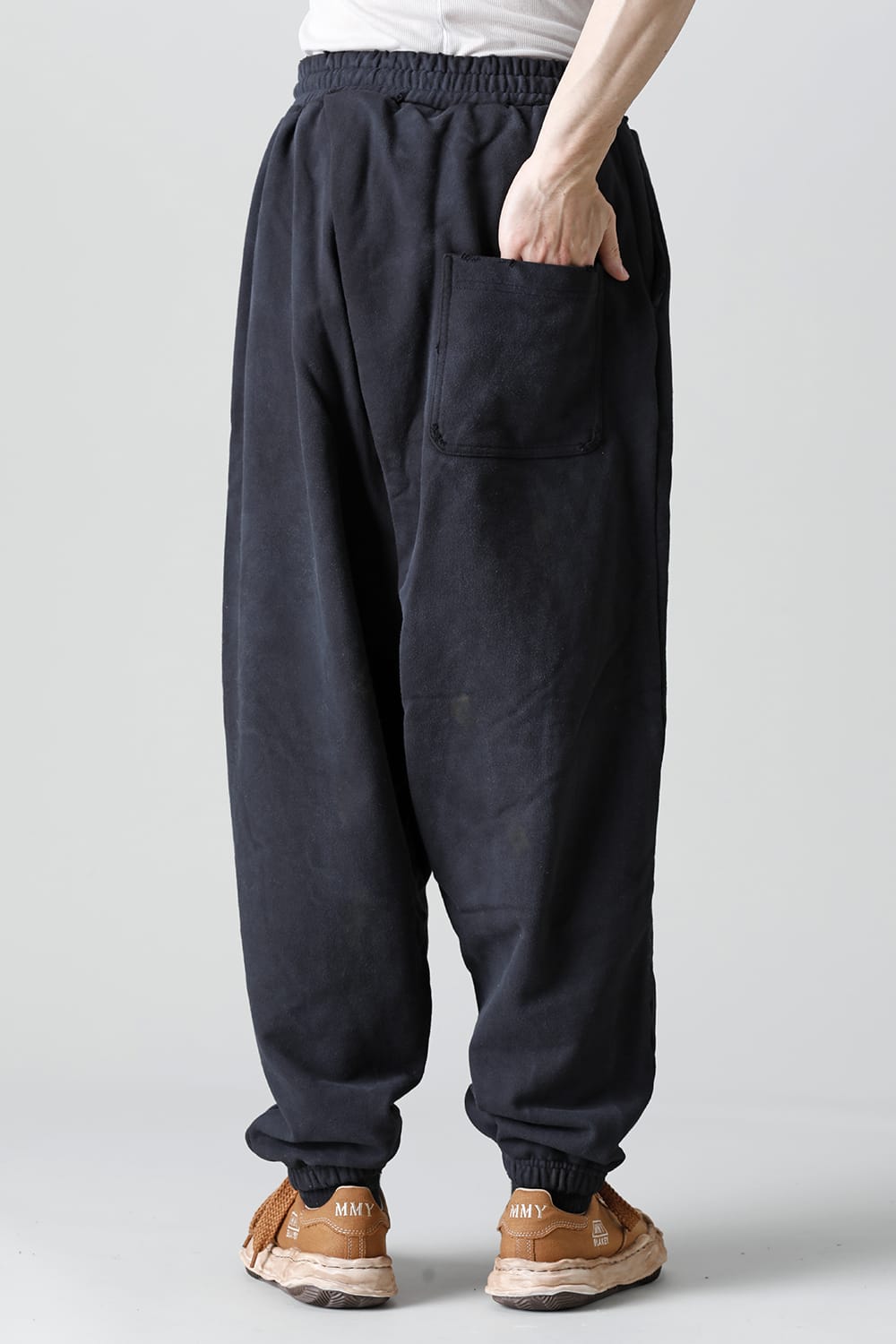 Twisted pants Black