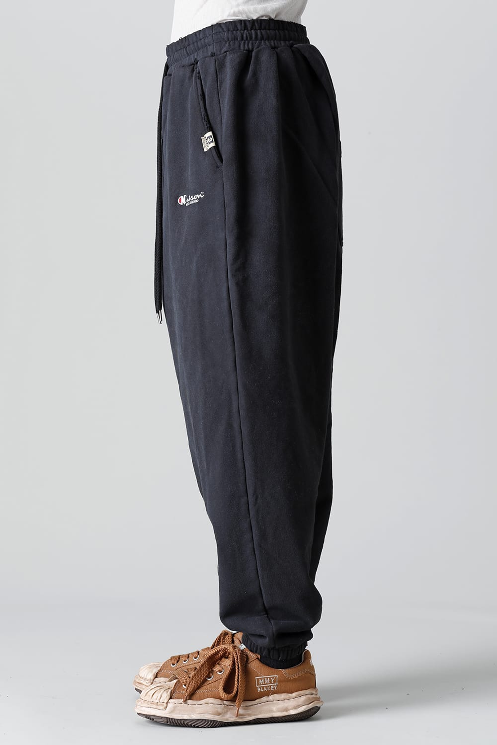 Twisted pants Black