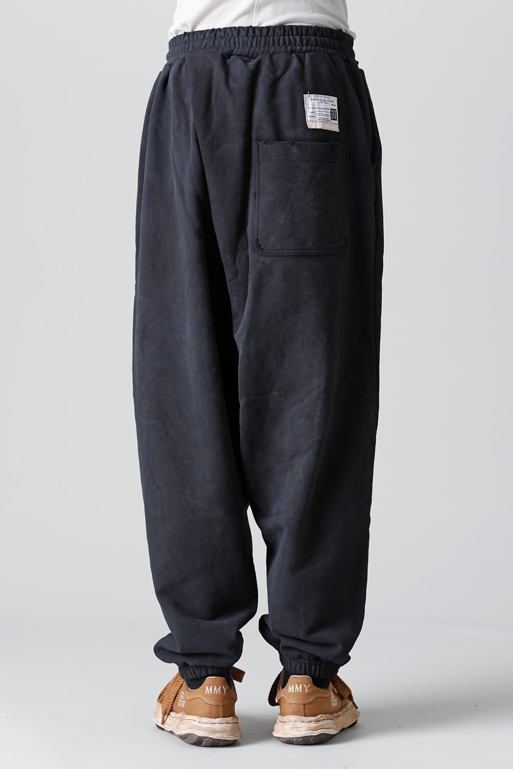 Twisted pants Black